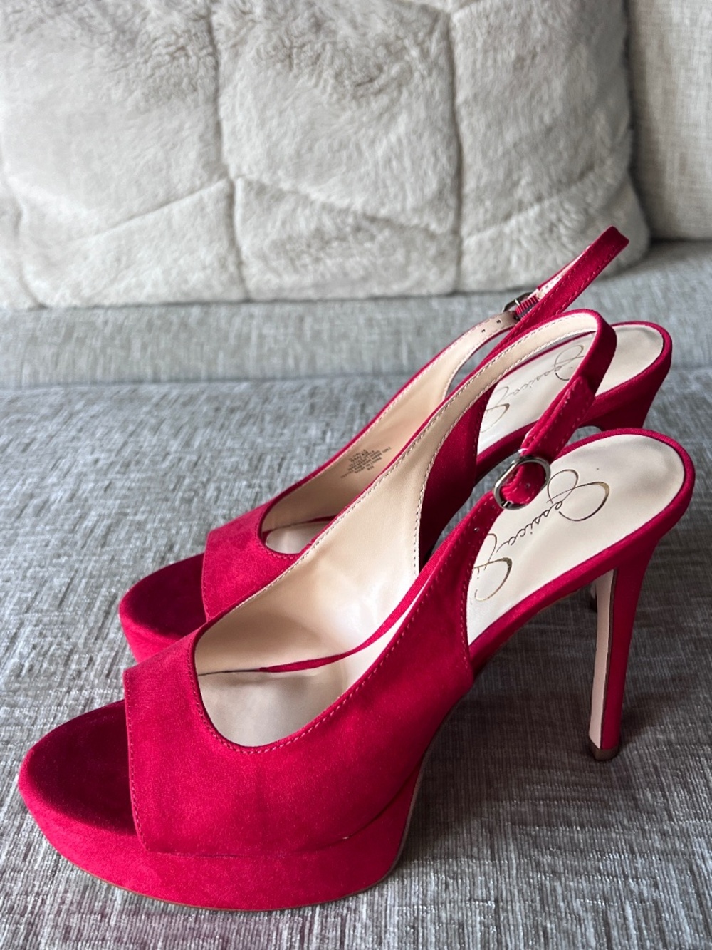 SUEDE Sibilla Platform Stiletto Pumps - Picture 3 of 5